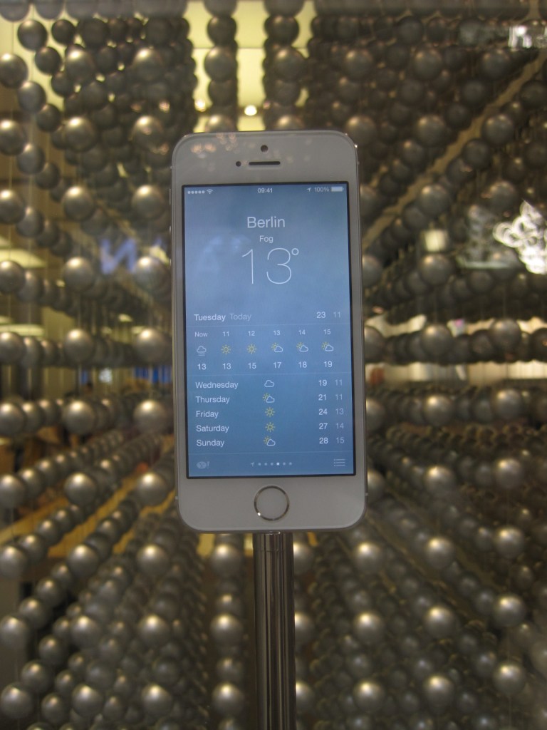 Glad to know the Berlin temperature is no better than here!