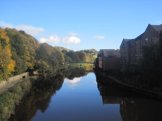 And the shadows lengthened as I crossed over the bridge.