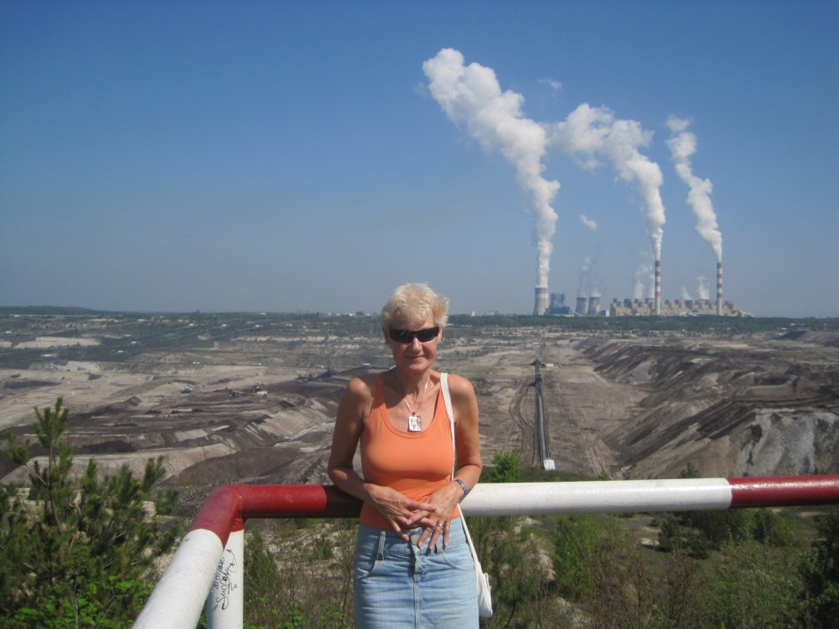 Seldom have I been photographed at an opencast mine