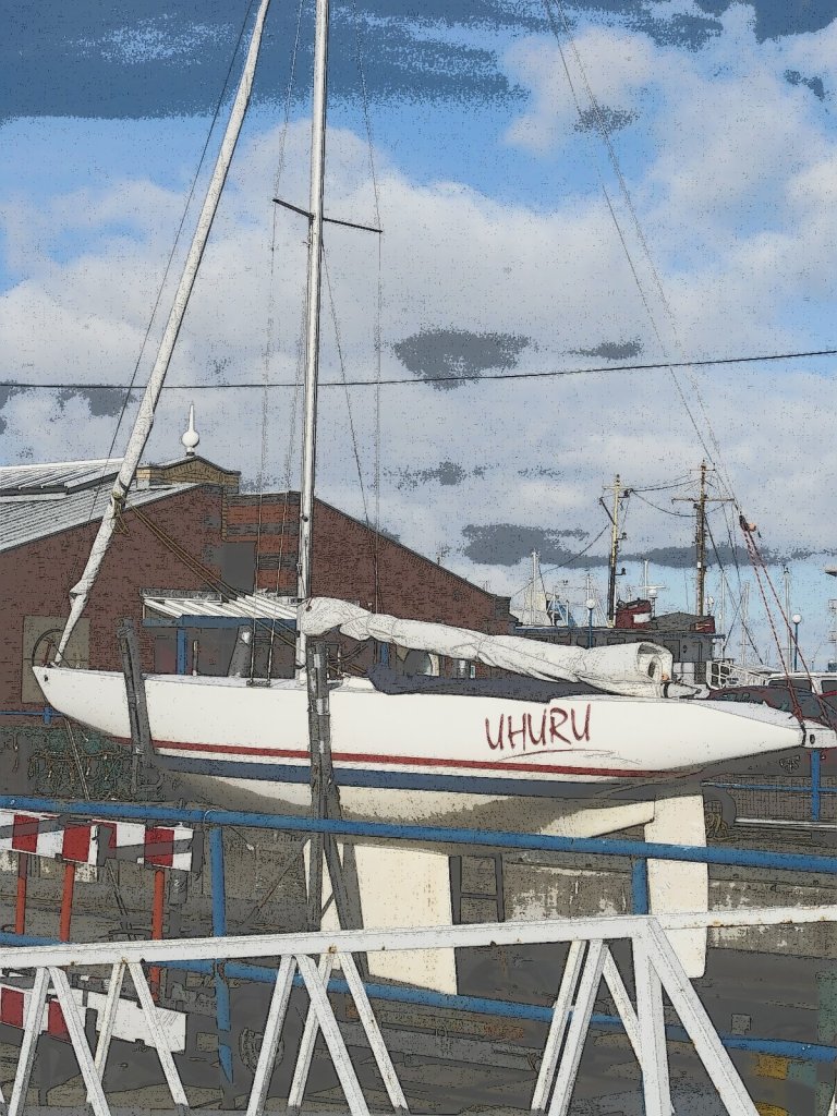 This is a watercolour effect