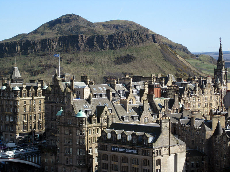 Arthur's Seat, Edinburgh- courtesy of Wikipedia