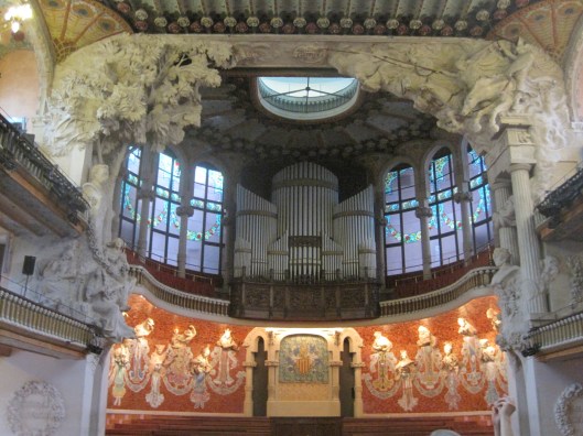 And then you are in the theatre itself