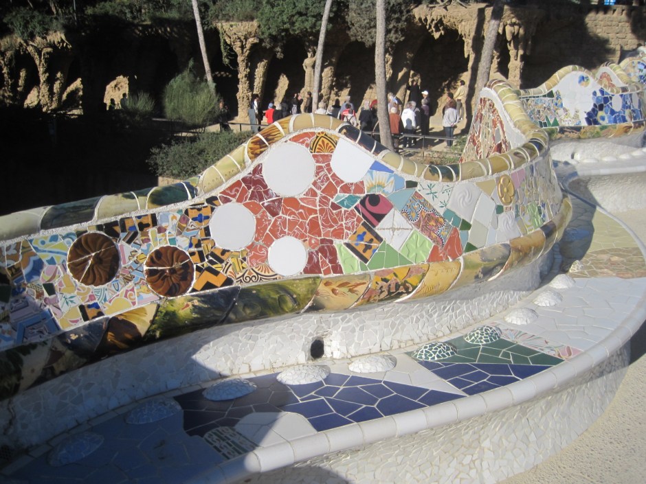 I've never seen anything more beautiful than Parc Guell!