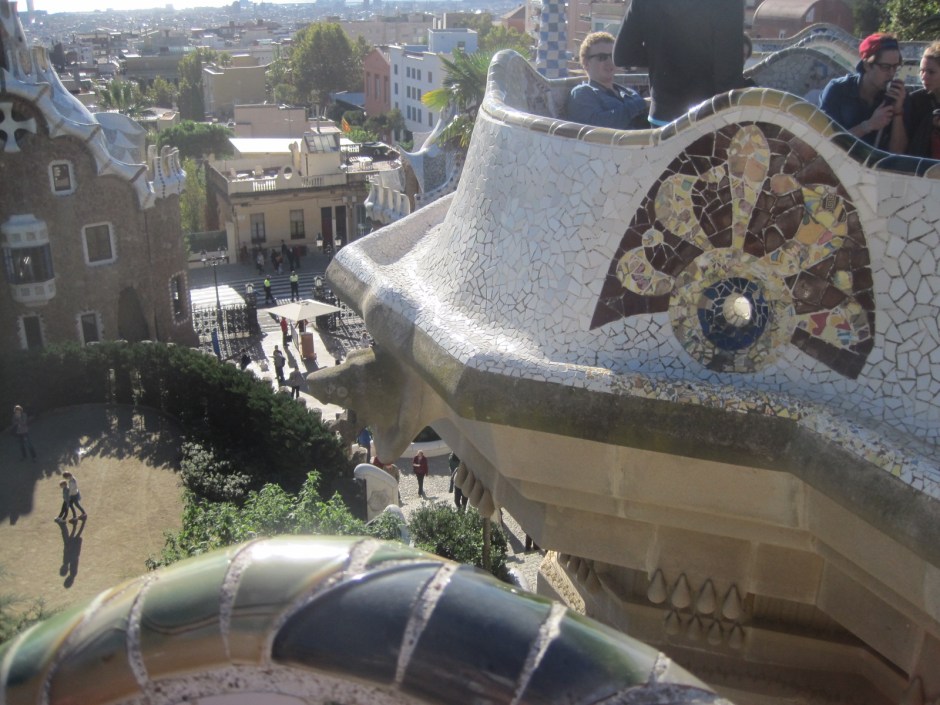 I was lucky, the park wasn't too busy.