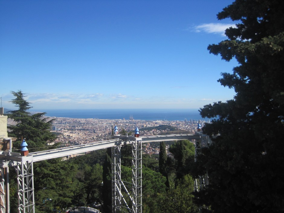 The heights of Tibidabo