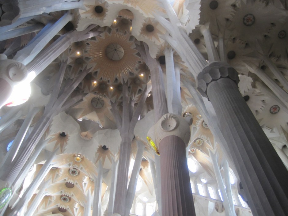 The light cascades down over you