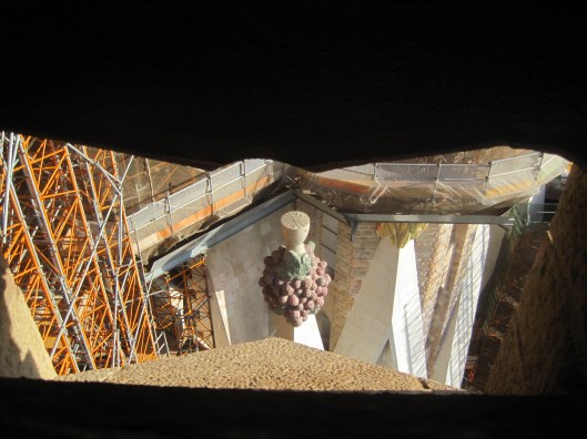 And look down on the newest constructions.