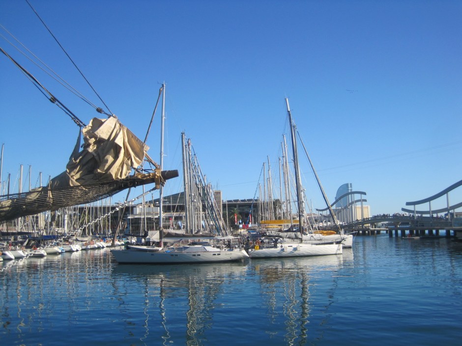 Or on the atmospheric Rambla de Mar