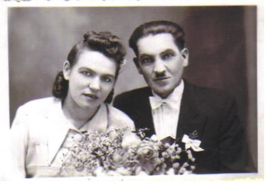 Ursula, with her husband, Ignacy