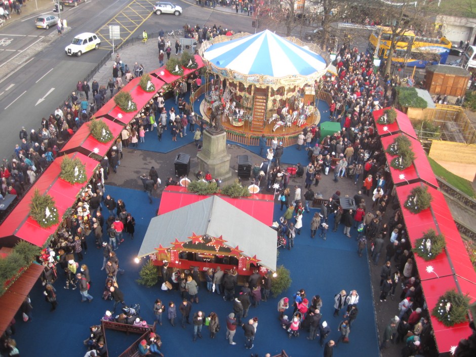 And on the Christmas market