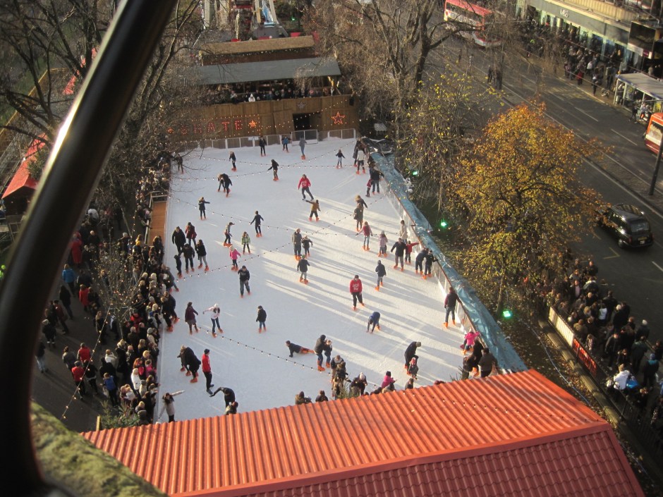 And on the ice skaters!