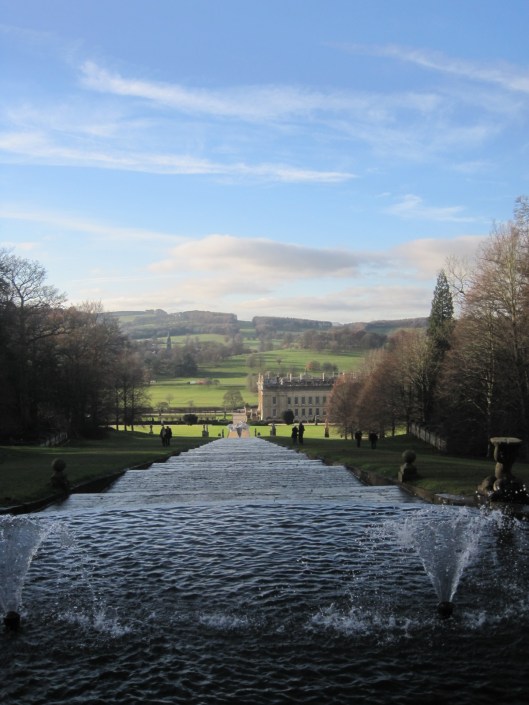 Looking out from the Cascade