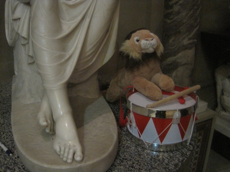 Just a small clue left behind.