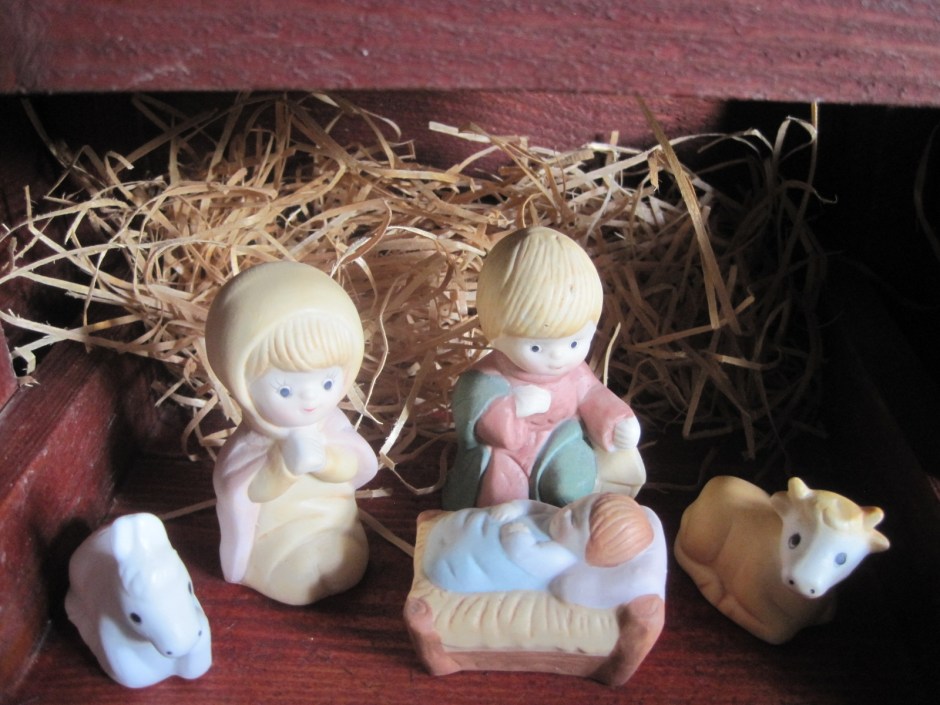 Unto us a child is born, king of all creation.