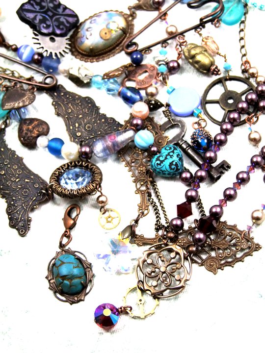 Some of the sparkly things Jema collects