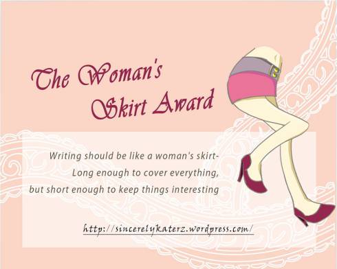 Women's skirt award