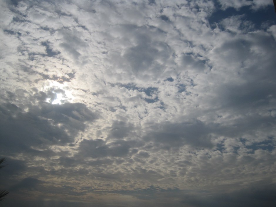 The clouds stir and endlessly fascinate