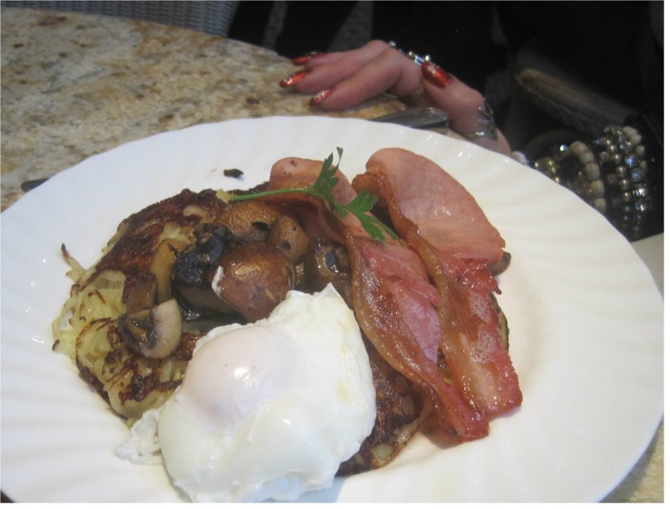 Complete with Swiss rosti!