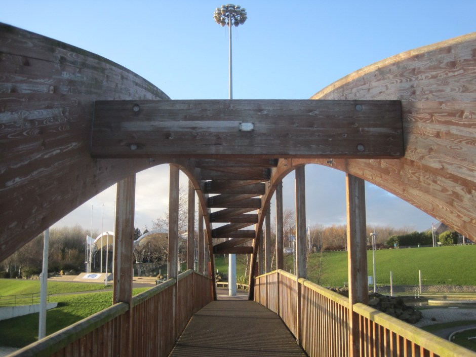 A completely different bridge