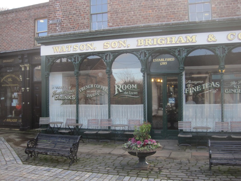 So it had to be the tea rooms and the "temperance drinks"