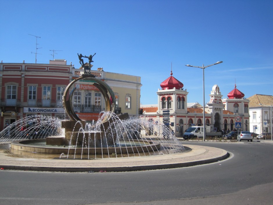 The market town of Loule