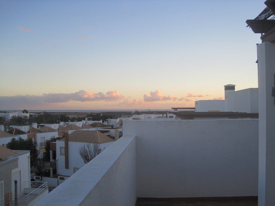 Then it's back to the terrace for sunset