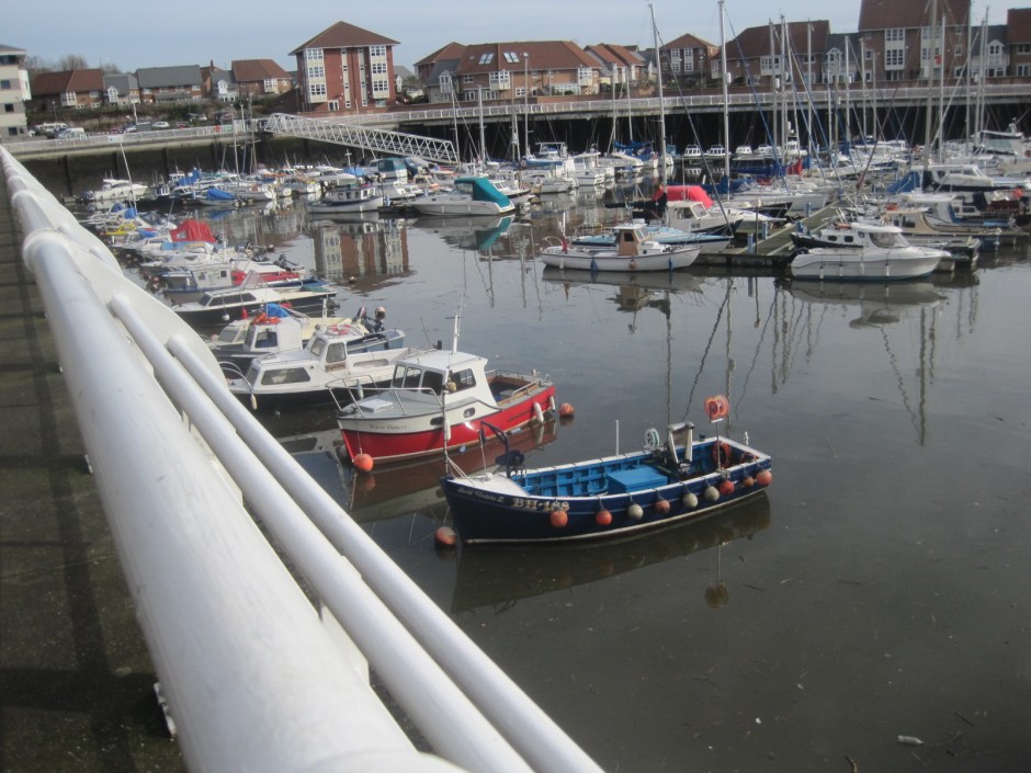 But best to head off round the marina