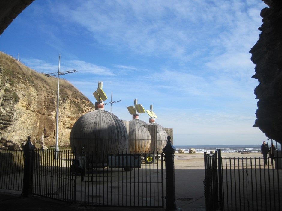 Back to the beach, from Roker Park