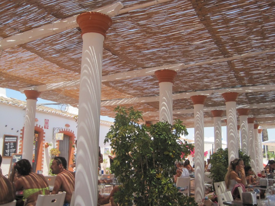 Or chill at the beach bar