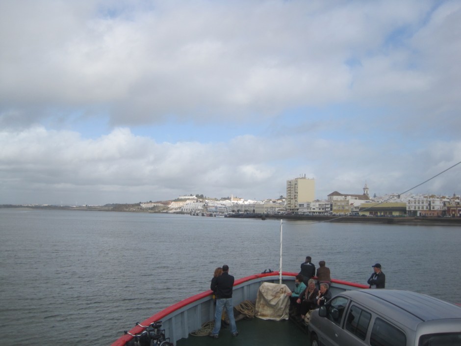 The approach, by ferry