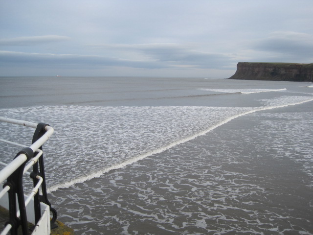 And you can walk out to the end