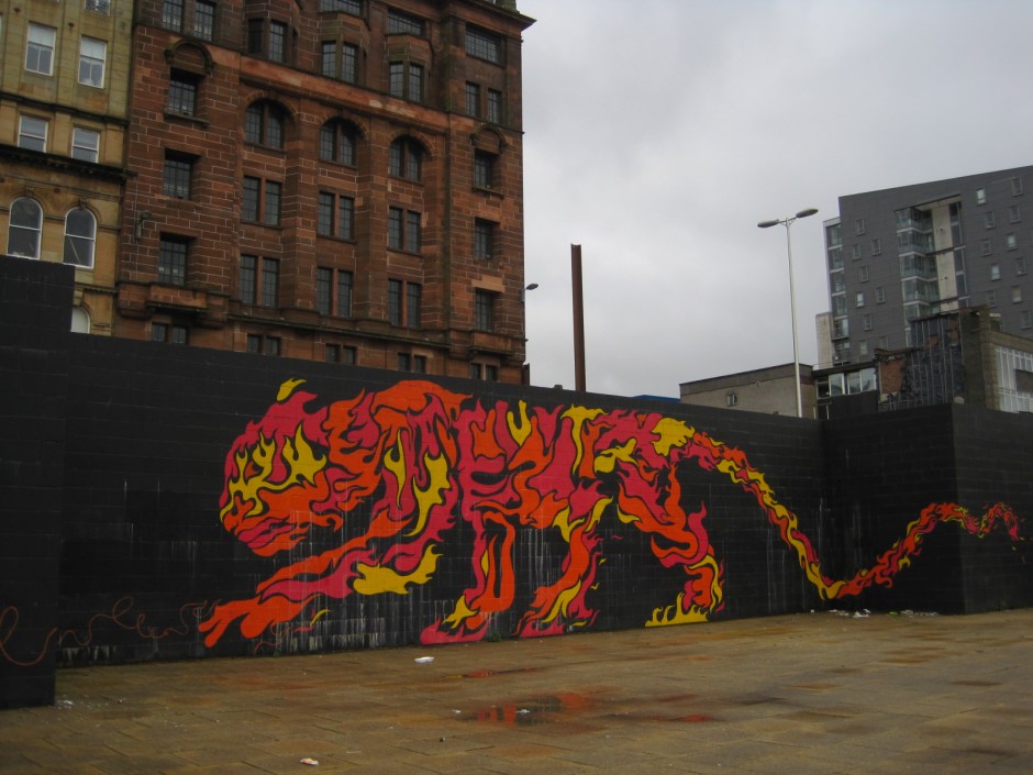 Tiptoeing past the fiery tiger