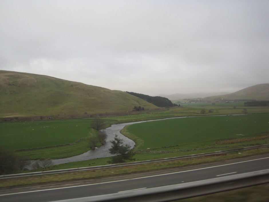 The misty rain-drenched valleys! 