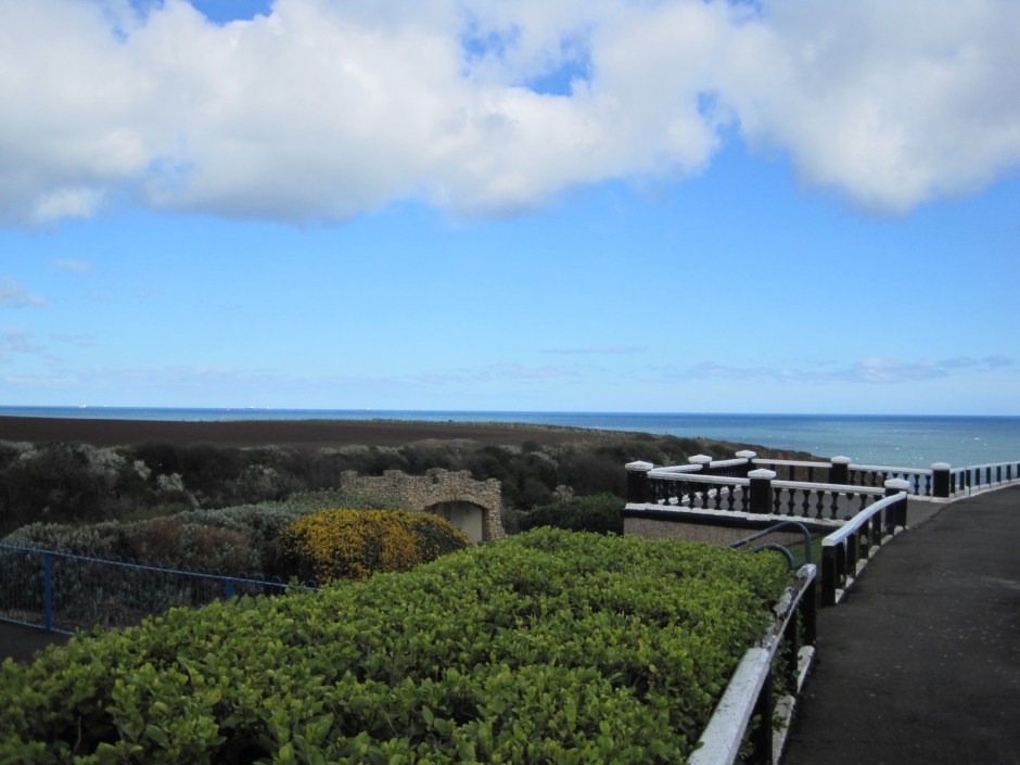 And a fine cliff top view