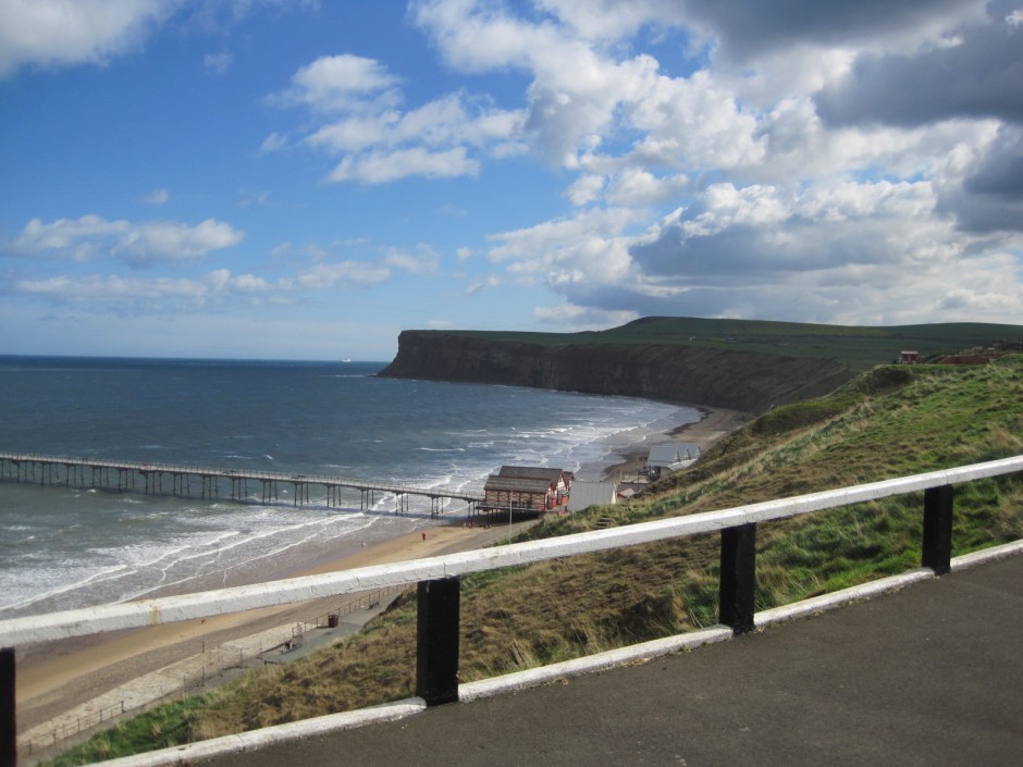 Marine Dri ve follows the cliff tops with beautiful views 