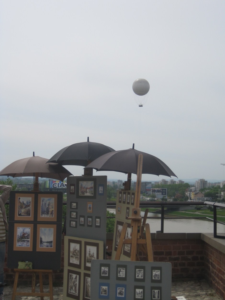 Ending as I began, with the hot air balloon