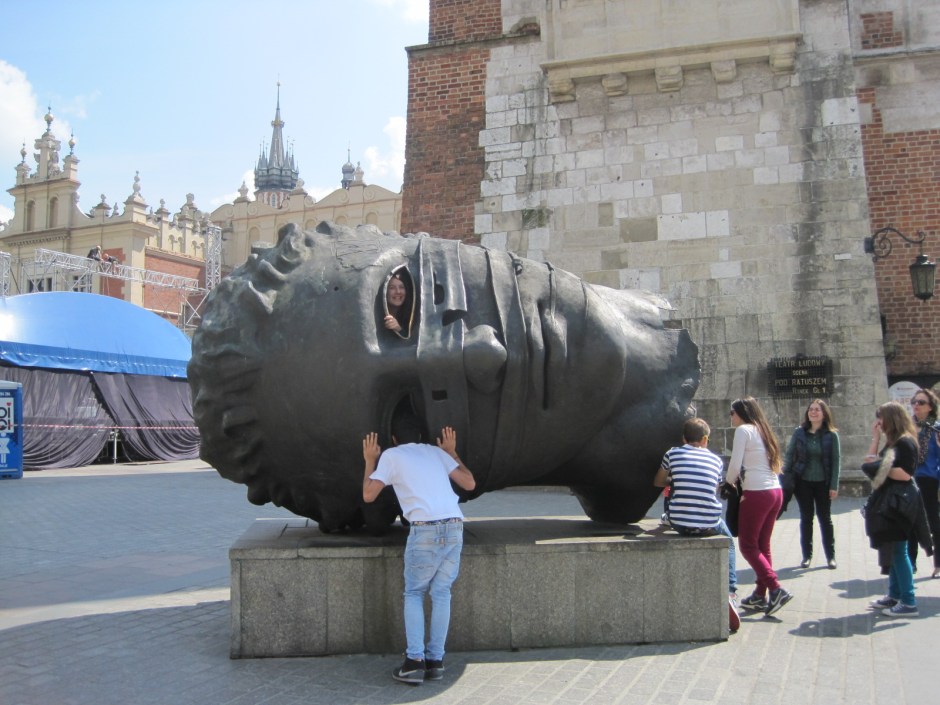 There's always something to see in the Rynek