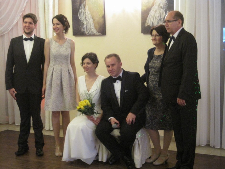 And with sister, Ula and brother, Lukasz