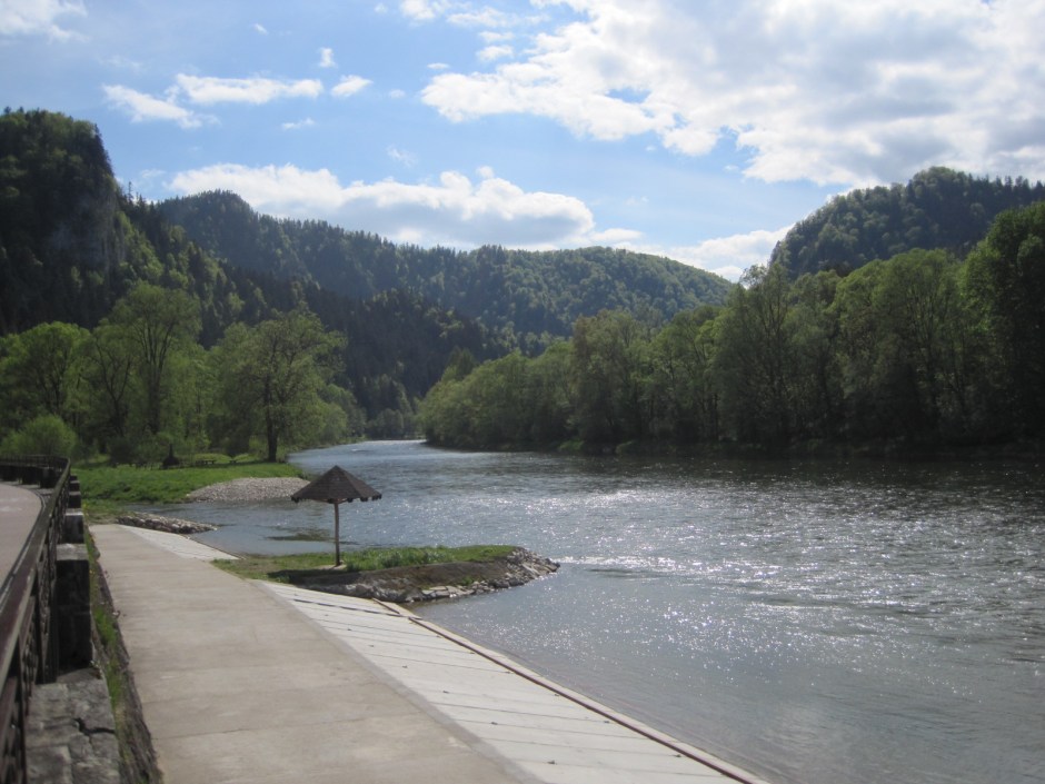 The view from the landing stage