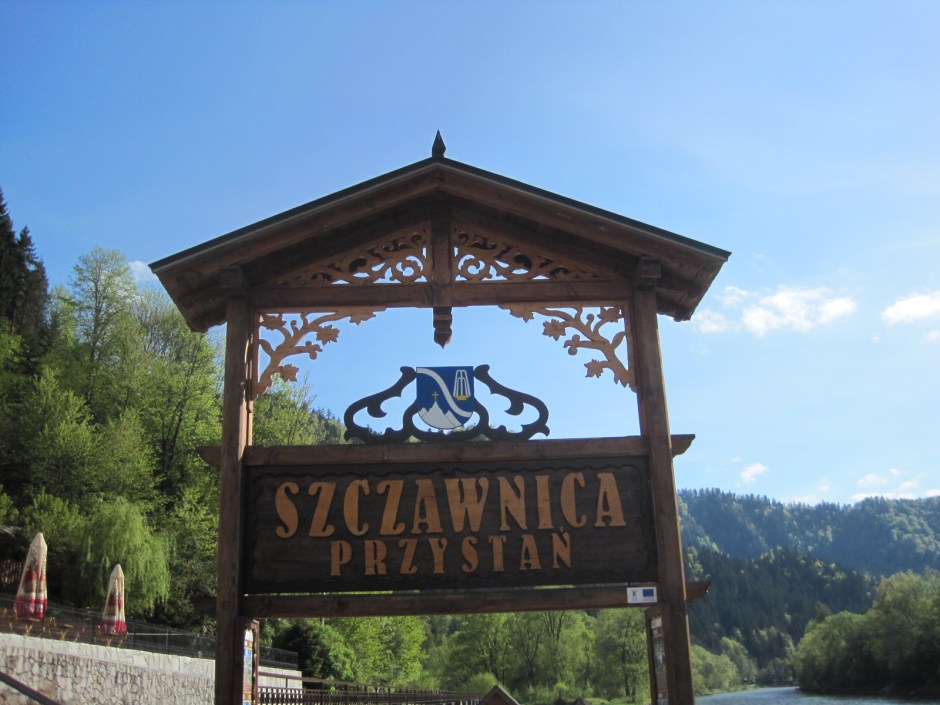 Szczawnica przystan, or marina