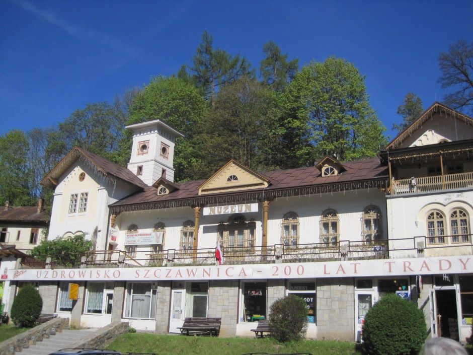 Facing it, across Plac Dietl, the spa museum