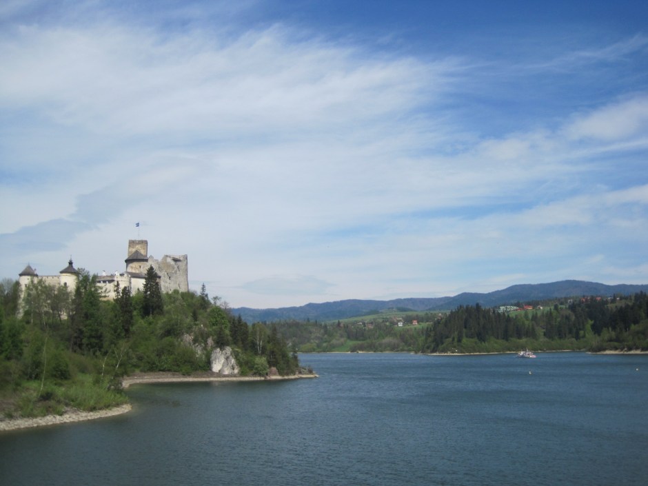 The castle on its lofty promontory