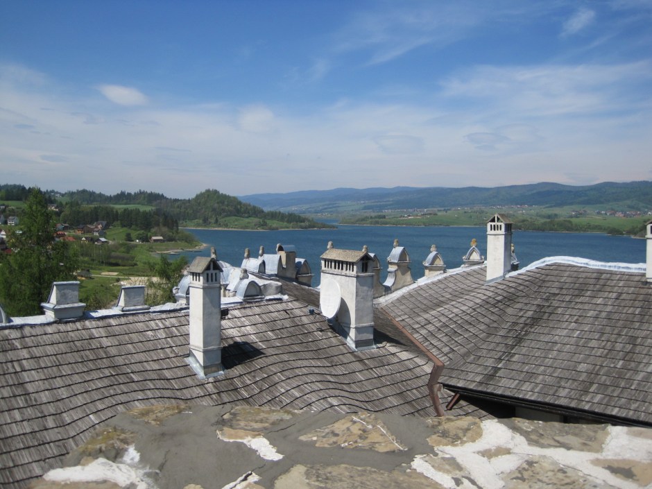 And look down on a forest of chimneys
