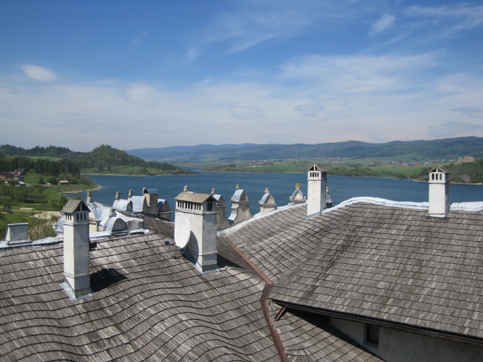 And this is my favourite of the castle rooftops