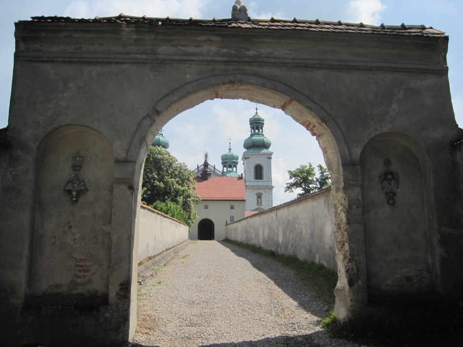 The entrance to the monastery