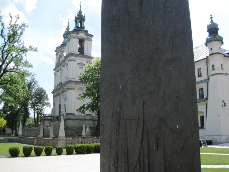 The grounds of the church are very beautiful