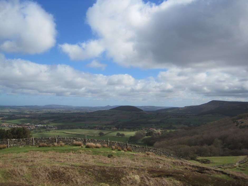 Soon we are climbing up the hillside, away from the road