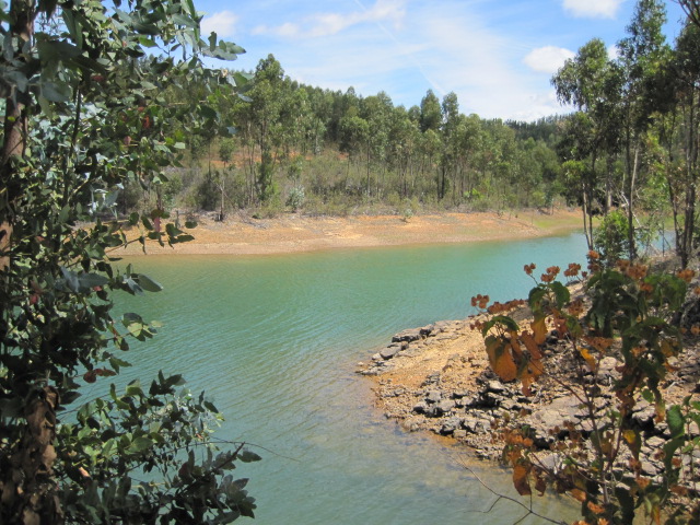 The colour of the water delighted me