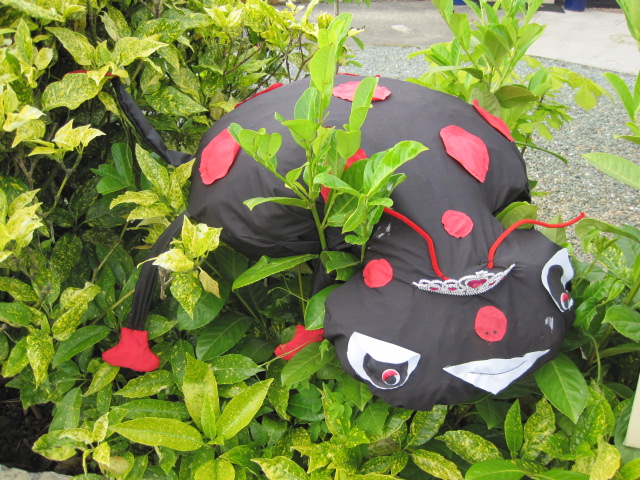 And the ladybird came to the ugly bug ball