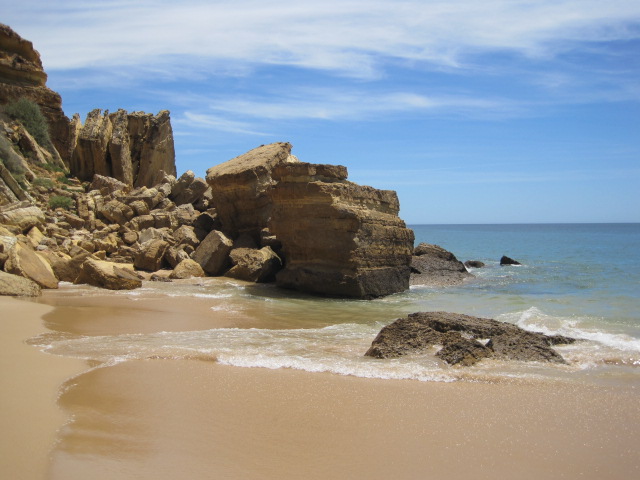 I had all those interesting rock formations to explore